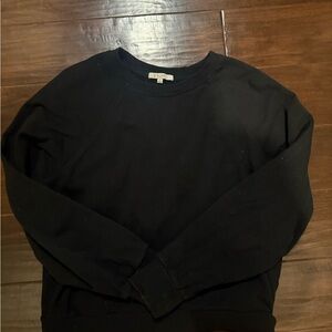 Z Supply Classic Black Crewneck Sweater